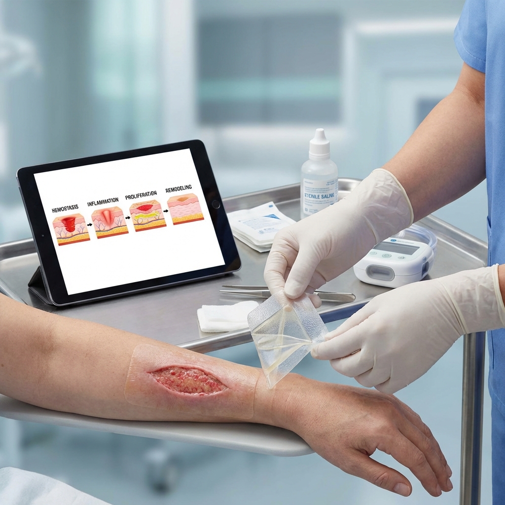 Curación y Debridamiento de Heridas